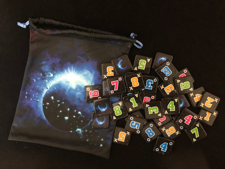 GeekUp Bit Set: Crew, Quest for Planet Nine, The - Mini Deck and Drawbag for use with the board game Crew: Quest for Planet Nine, REORDER, sold at the BoardGameGeek Store