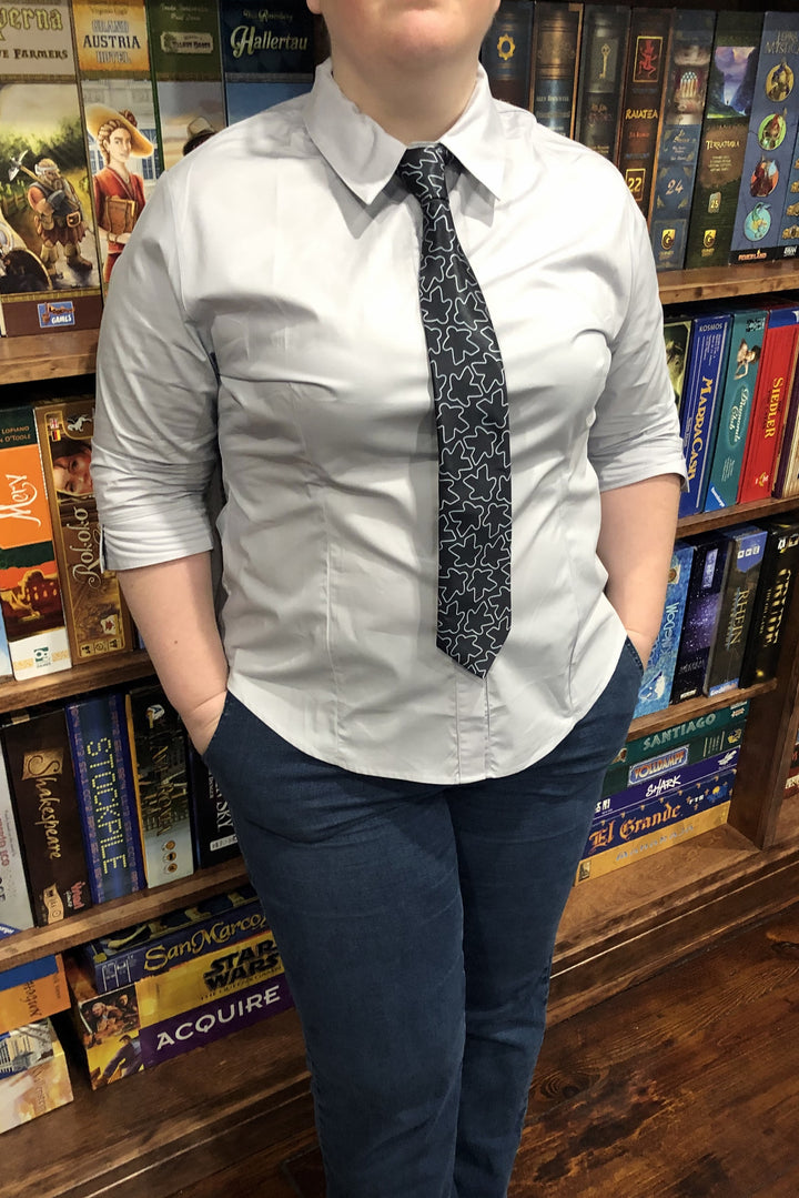 Mr. Meeple Board Game Ties for use with the board game , sold at the BoardGameGeek Store