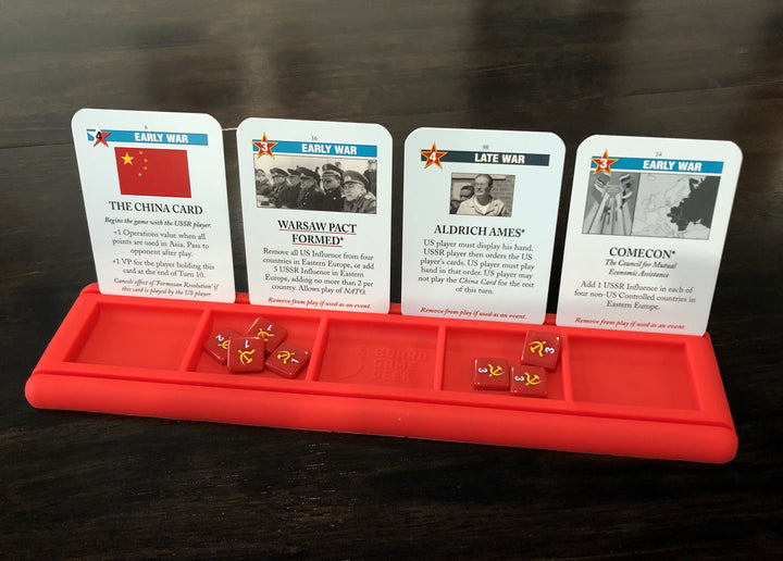 GeekUp Card & Bit Holders for use with the board game Game Storage, REORDER, sold at the BoardGameGeek Store