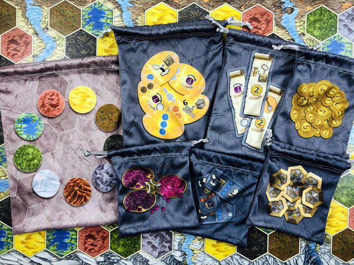 GeekUp Bag Set: Terra Mystica BITS Bags