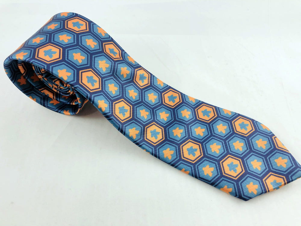 Mr. Meeple Board Game Ties for use with the board game , sold at the BoardGameGeek Store