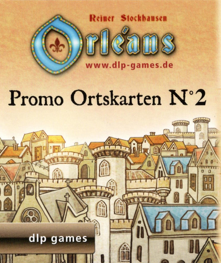 Orléans: Promo Ortskarten N°2 for use with the board game O, Orleans, sold at the BoardGameGeek Store