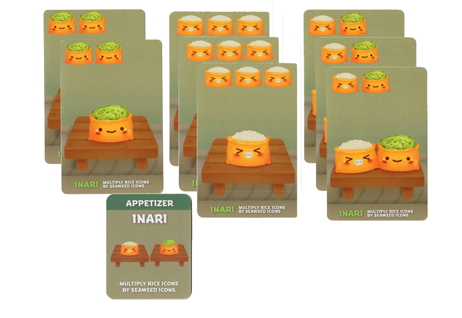 Sushi Go Party!: Inari Promo for use with the board game S, Sushi Go Party, sold at the BoardGameGeek Store