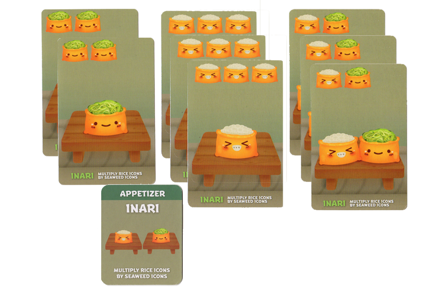 Sushi Go Party!: Inari Promo for use with the board game S, Sushi Go Party, sold at the BoardGameGeek Store