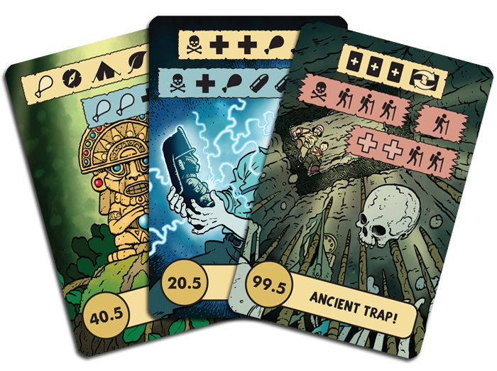 Lost Expedition, The: The Cursed Idol Promo Cards for use with the board game L, Lost Expedition, sold at the BoardGameGeek Store