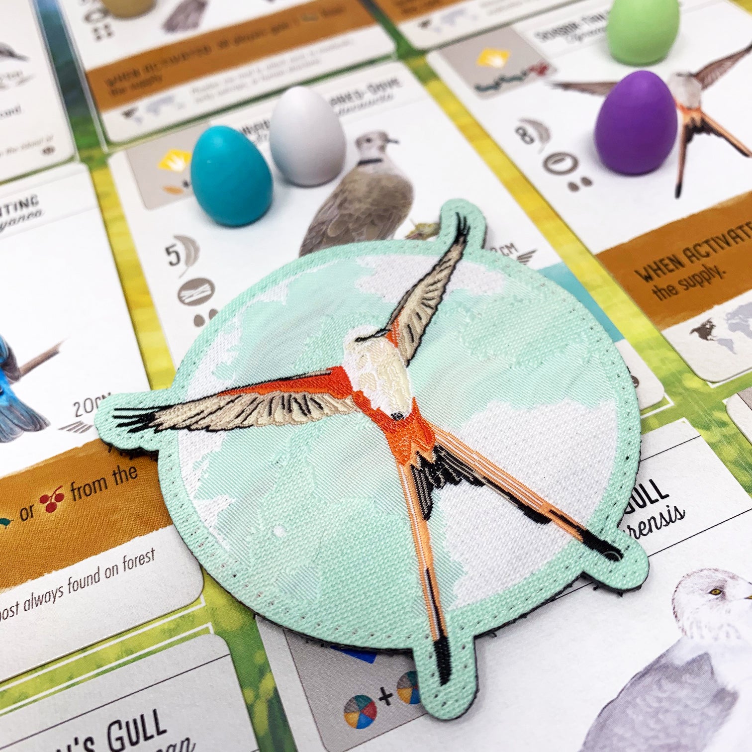 Geek Patch: Wingspan for use with the board game Geek Patch, Spring Sale, Wingspan, sold at the BoardGameGeek Store