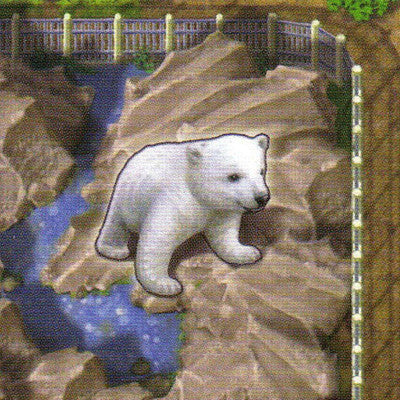Zooloretto: Polar Bear for use with the board game Z, Zooloretto, sold at the BoardGameGeek Store