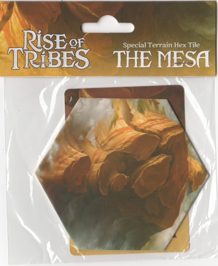 Rise of Tribes: The Mesa Promo for use with the board game R, Rise of Tribes, Spring Sale, sold at the BoardGameGeek Store