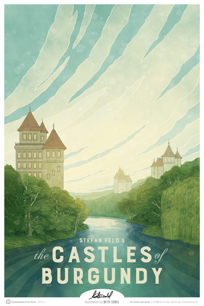 BoardGameGeek Artist Series: Series 2 - Castles of Burgundy