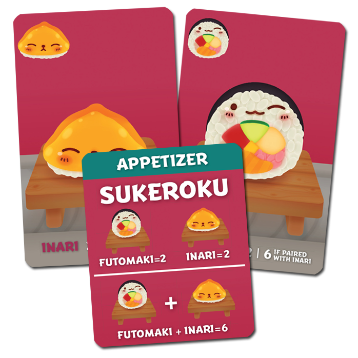 Sushi Go Party!: Sukeroku Promo for use with the board game S, Sushi Go Party, sold at the BoardGameGeek Store