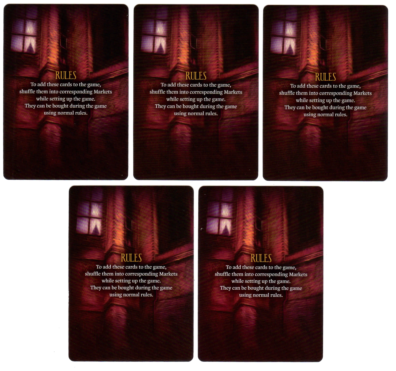 Etherfields: Awakened Items & Actions for use with the board game E, Etherfields, sold at the BoardGameGeek Store
