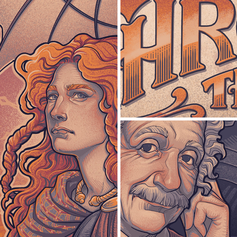 BoardGameGeek Artist Series: Series 6 - Through the Ages for use with the board game REORDER, Through the Ages, sold at the BoardGameGeek Store