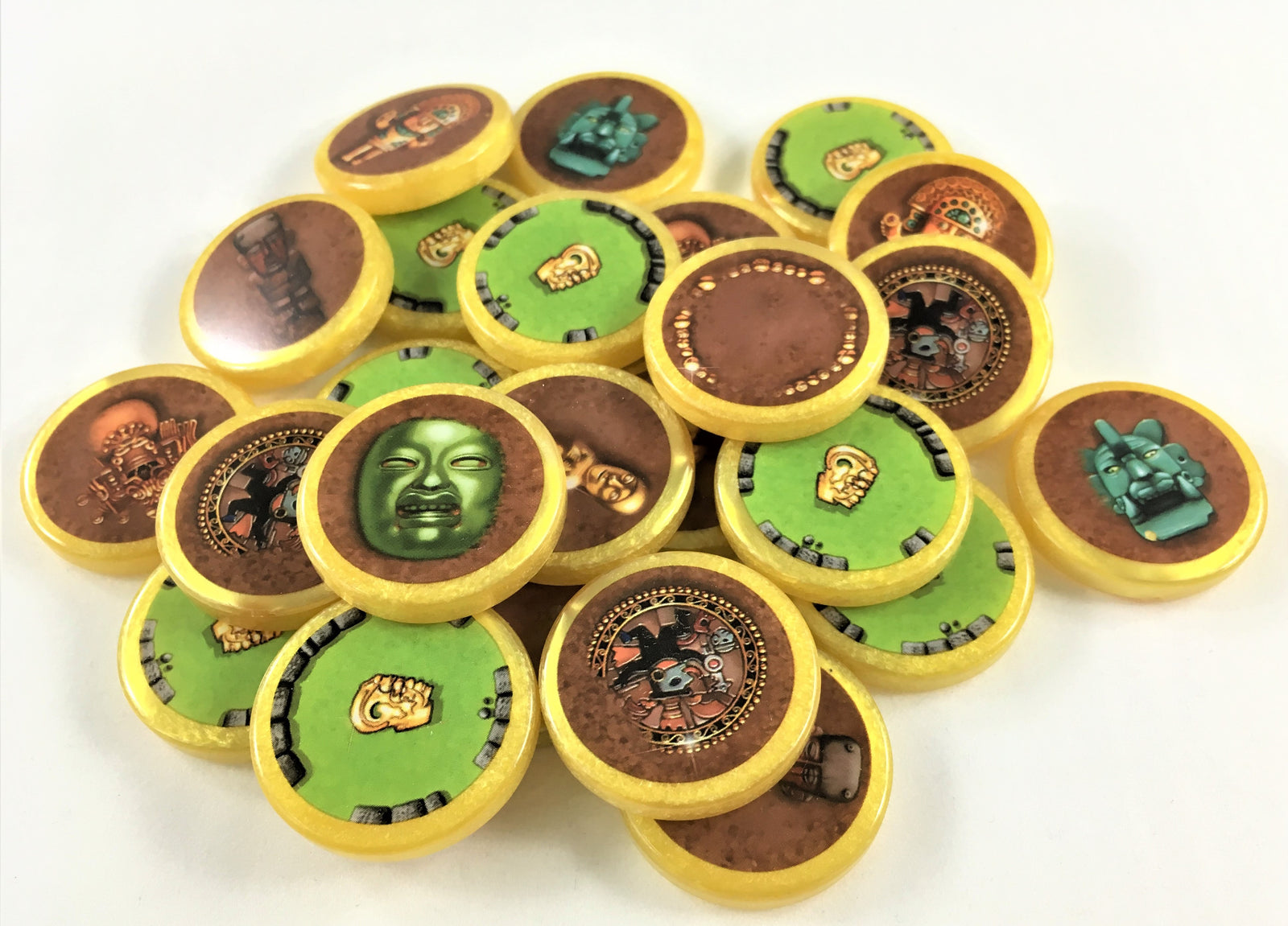 GeekUp Bit Set: Tikal for use with the board game REORDER, Tikal, sold at the BoardGameGeek Store