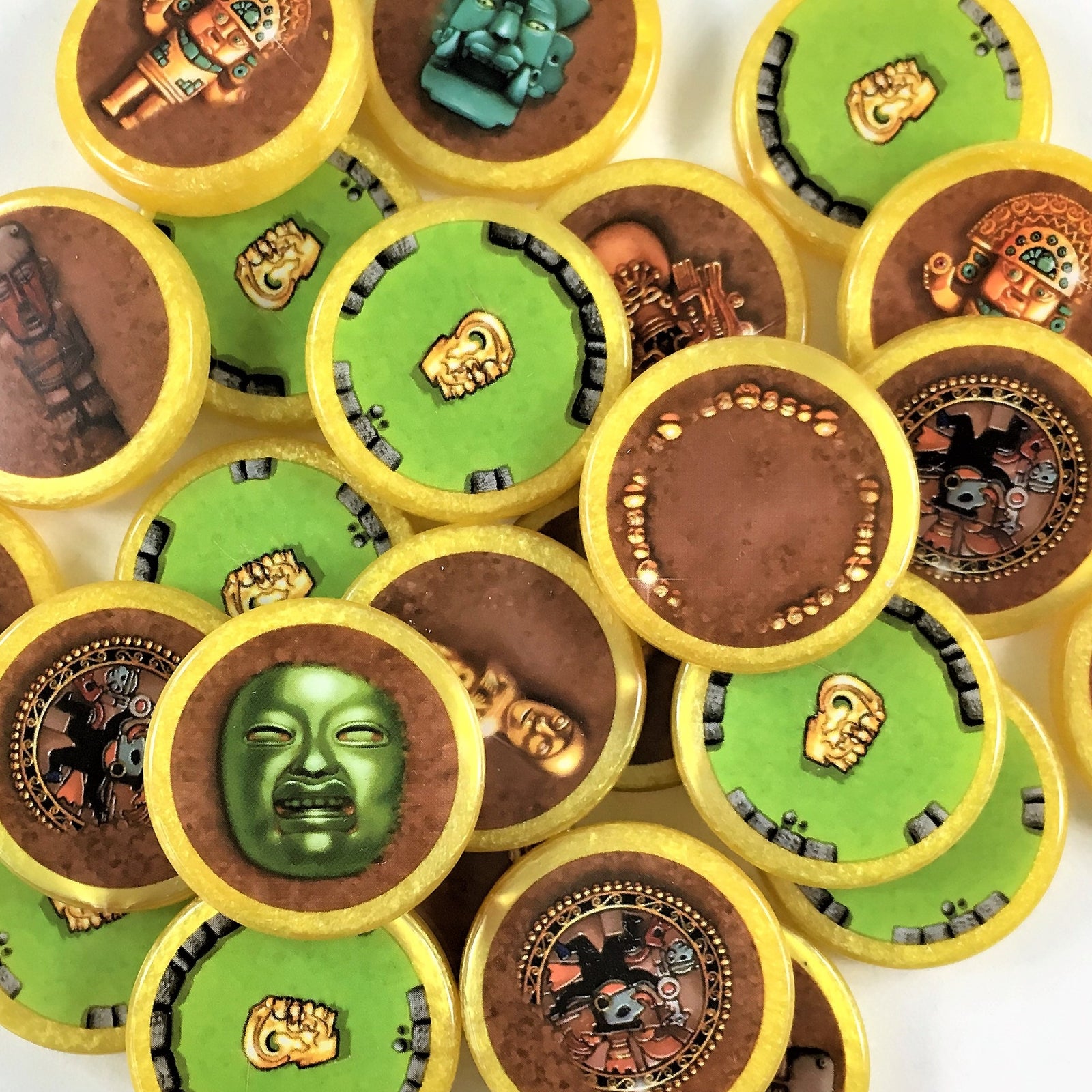 GeekUp Bit Set: Tikal for use with the board game REORDER, Tikal, sold at the BoardGameGeek Store