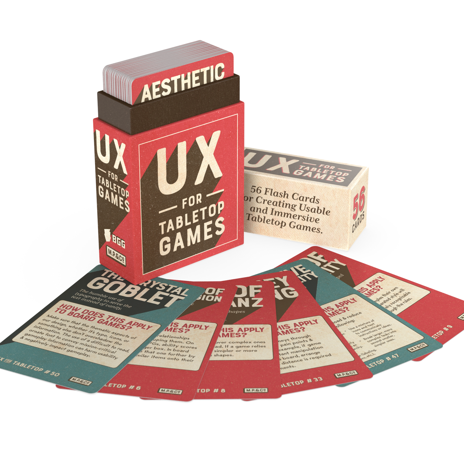 PREORDER - UX for Tabletop Games Flash Card Deck for use with the board game , sold at the BoardGameGeek Store