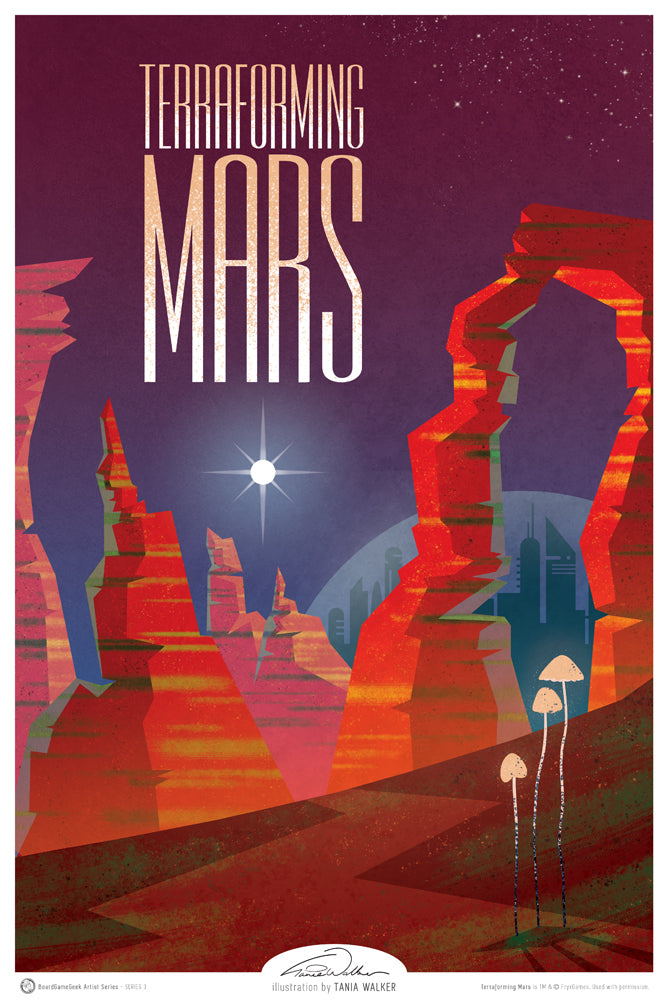 BoardGameGeek Artist Series: Series 3 - Terraforming Mars