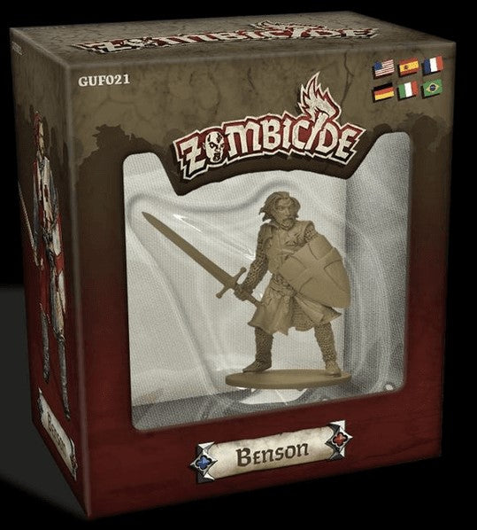 Zombicide: Black Plague - Benson for use with the board game Z, Zombicide: Black Plague, sold at the BoardGameGeek Store