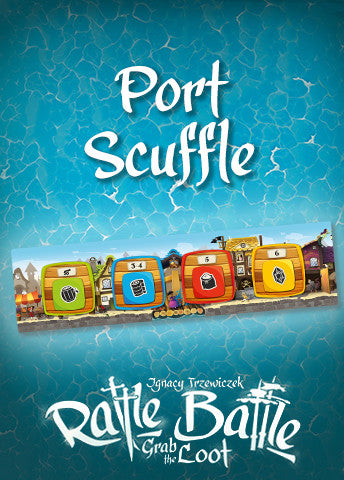 Rattle, Battle, Grab The Loot: Port Scuffle for use with the board game R, Rattle Battle Grab The Loot, Spring Sale, sold at the BoardGameGeek Store
