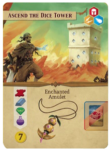 King's Guild, The: Ascend the Dice Tower for use with the board game K, King's Guild, sold at the BoardGameGeek Store