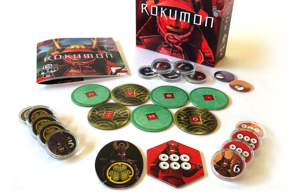 Rokumon for use with the board game Rokumon, sold at the BoardGameGeek Store