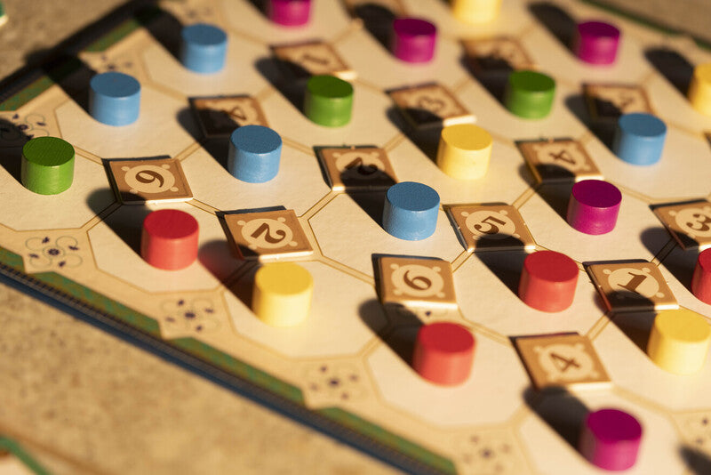Ettana: The Looms of Kanchi for use with the board game Ettana, sold at the BoardGameGeek Store