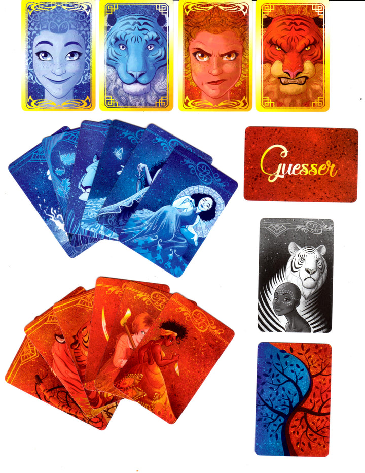 Lady and the Tiger, The: Mini Deck for use with the board game L, Lady and the Tiger, sold at the BoardGameGeek Store