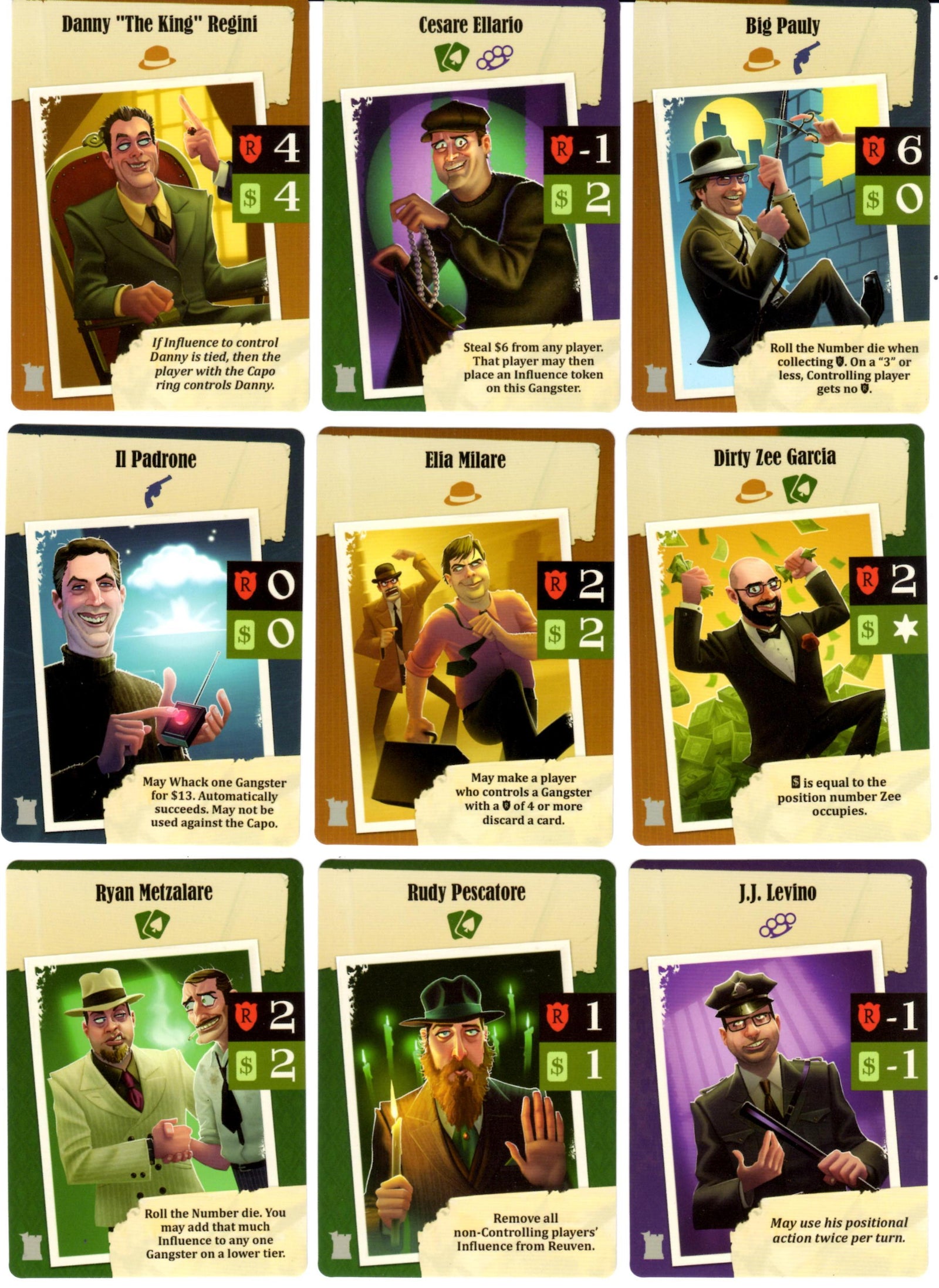 Nothing Personal Expansion Pack #2: The Dice Tower Crew for use with the board game N, Nothing Personal, sold at the BoardGameGeek Store