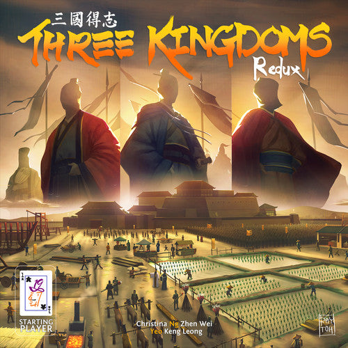 Three Kingdoms Redux for use with the board game Three Kingdoms Redux, sold at the BoardGameGeek Store