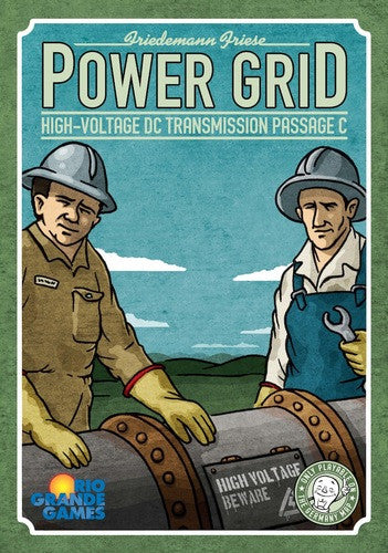 Power Grid: High-Voltage DC Transmission Passage C for use with the board game P, Power Grid, Spring Sale, sold at the BoardGameGeek Store