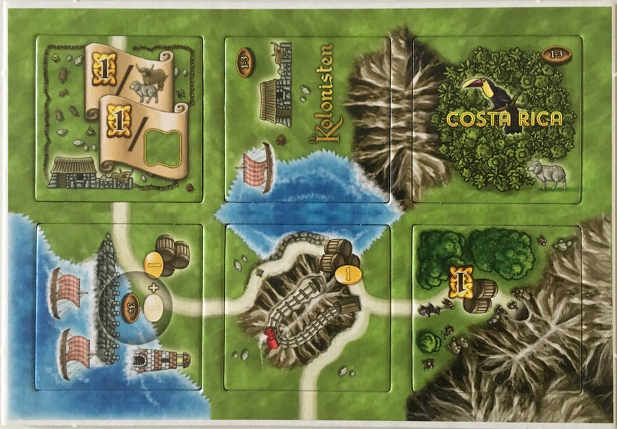 Isle of Skye: From Chieftain to King – Themenplättchen for use with the board game I, Isle of Skye, sold at the BoardGameGeek Store