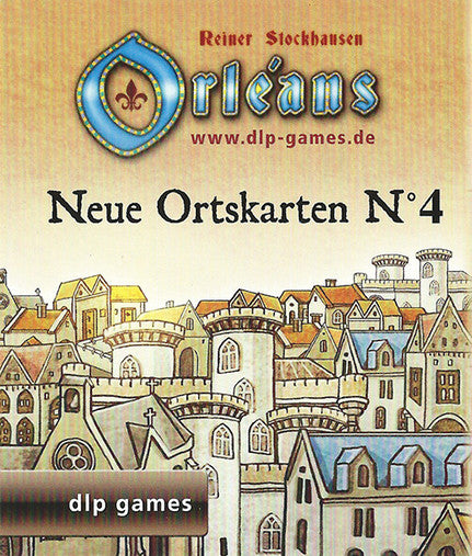Orléans: Neue Ortskarten N°4 for use with the board game O, Orleans, sold at the BoardGameGeek Store