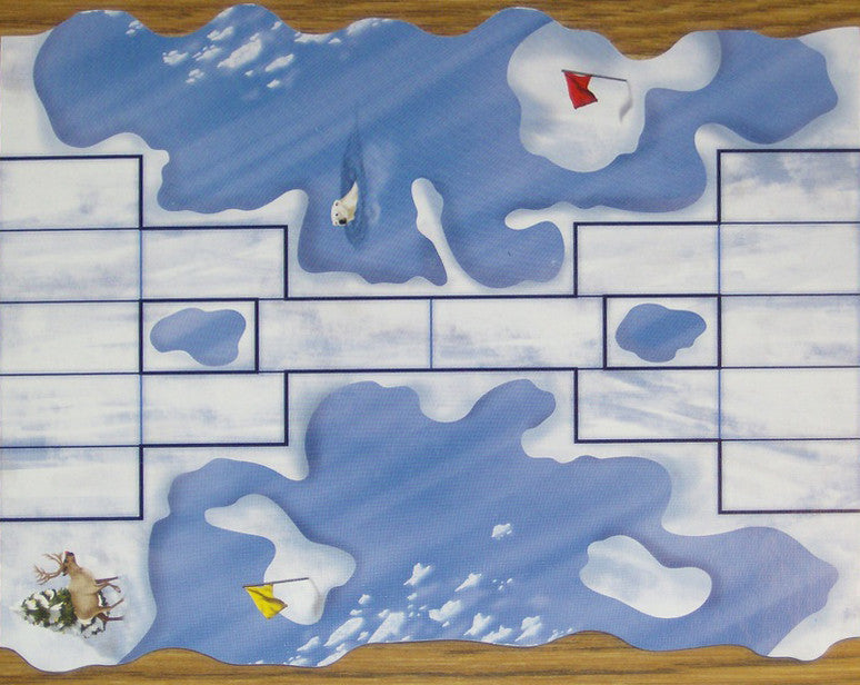 Snow Tails: Polar Plunge Track for use with the board game S, Snow Tails, Spring Sale, sold at the BoardGameGeek Store