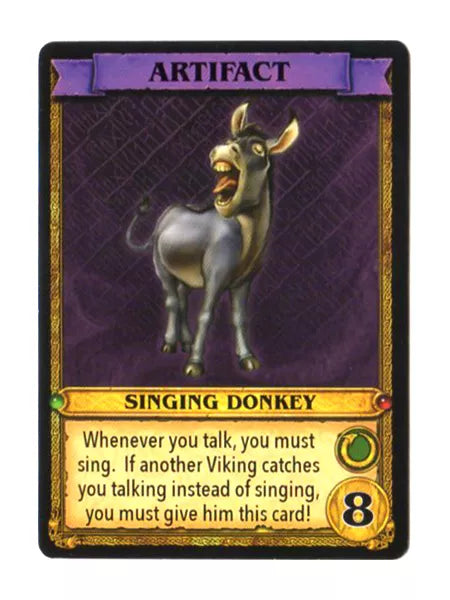 Spoils of War: Singing Donkey for use with the board game S, Spoils of War, sold at the BoardGameGeek Store