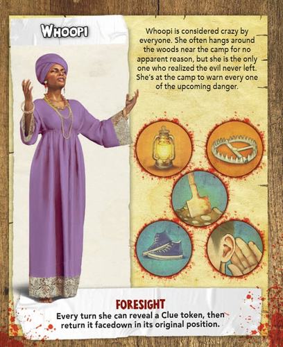 Last Friday: Whoopi for use with the board game L, Last Friday, sold at the BoardGameGeek Store