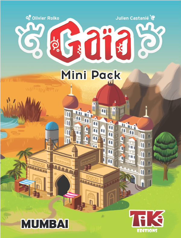 Gaïa: Mumbai Mini Expansion for use with the board game G, Gaia, Spring Sale, sold at the BoardGameGeek Store