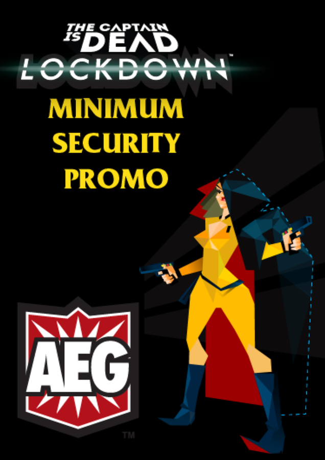 Captain is Dead, The: Lockdown – Minimum Security Promo for use with the board game C, Captain is Dead, Spring Sale, sold at the BoardGameGeek Store