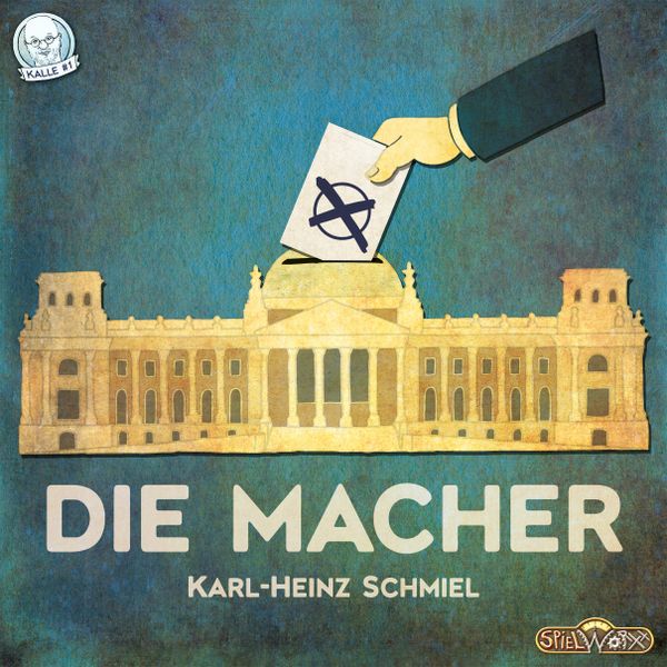 Die Macher for use with the board game Die Macher, Spielworxx, sold at the BoardGameGeek Store
