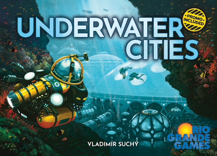 Underwater Cities: Double-SIDED Player Boards for use with the board game Spring Sale, U, Underwater Cities, sold at the BoardGameGeek Store