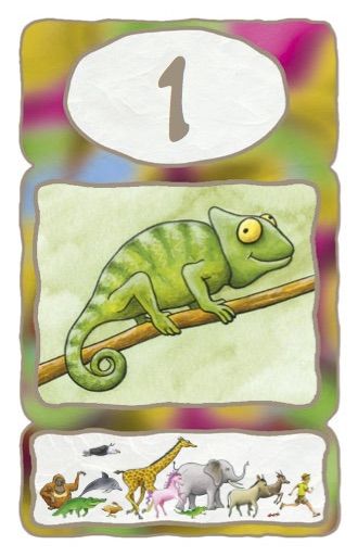 Fast Sloths: Chameleon Deck for use with the board game F, Fast Sloths, Spring Sale, sold at the BoardGameGeek Store