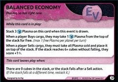 Xia: Balanced Economy Promo Card for use with the board game X, Xia, sold at the BoardGameGeek Store