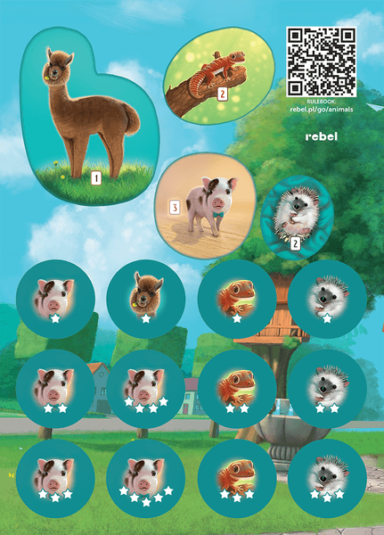 Dream Home: Pets for use with the board game D, Dream Home, sold at the BoardGameGeek Store