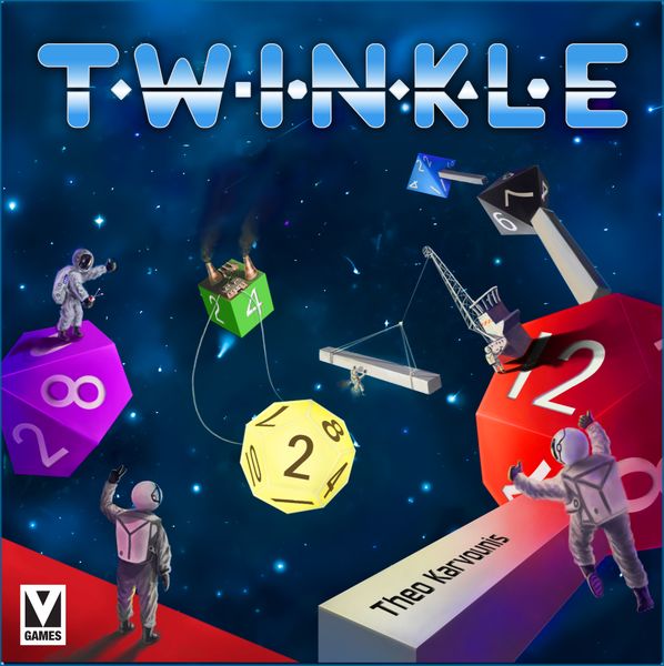 Twinkle for use with the board game Spring Sale, Twinkle, sold at the BoardGameGeek Store