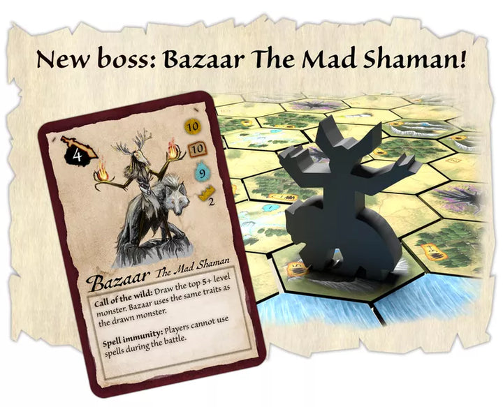 Here Be Dragons: Into the Unknown for use with the board game Here Be Dragons, sold at the BoardGameGeek Store