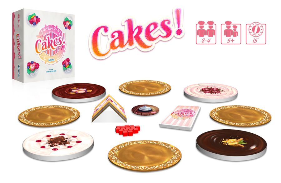 Cakes! for use with the board game Cakes!, Spring Sale, sold at the BoardGameGeek Store