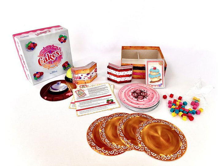 Cakes! for use with the board game Cakes!, Spring Sale, sold at the BoardGameGeek Store