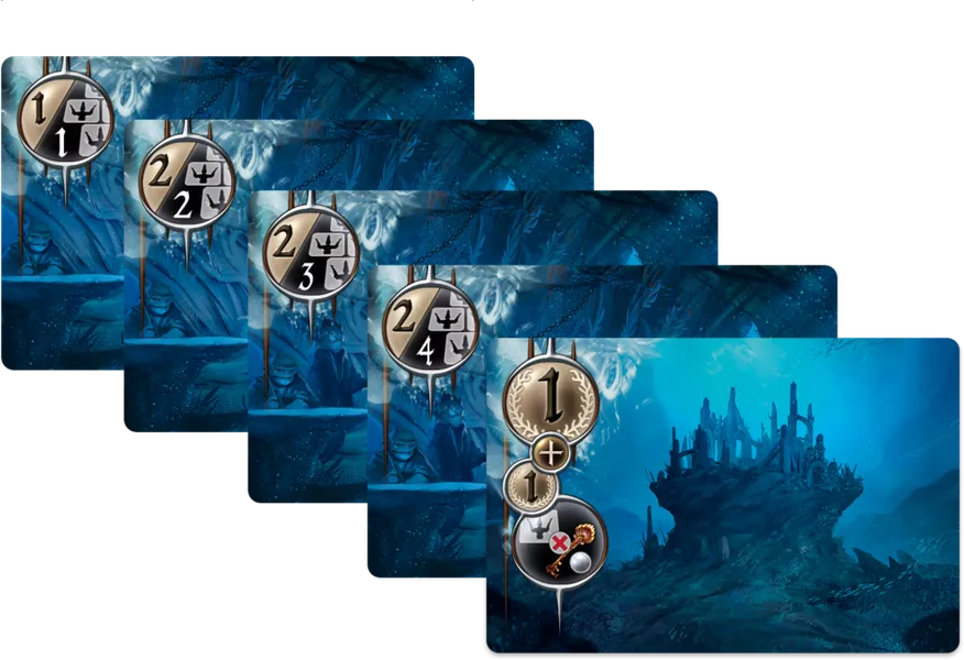 Conspiracy: Abyss Universe – Bonus Cards for use with the board game C, Conspiracy: Abyss Universe, sold at the BoardGameGeek Store