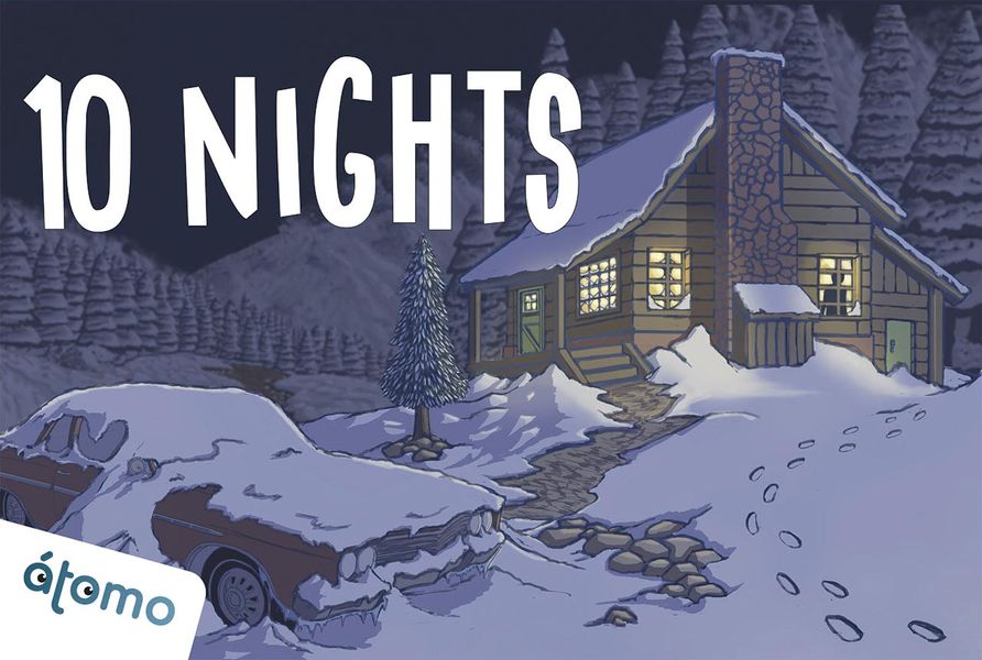 10 Nights for use with the board game 10 Nights, sold at the BoardGameGeek Store